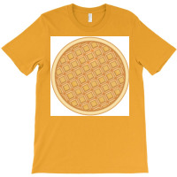 Round Waffle Poster Boy T-shirt | Artistshot