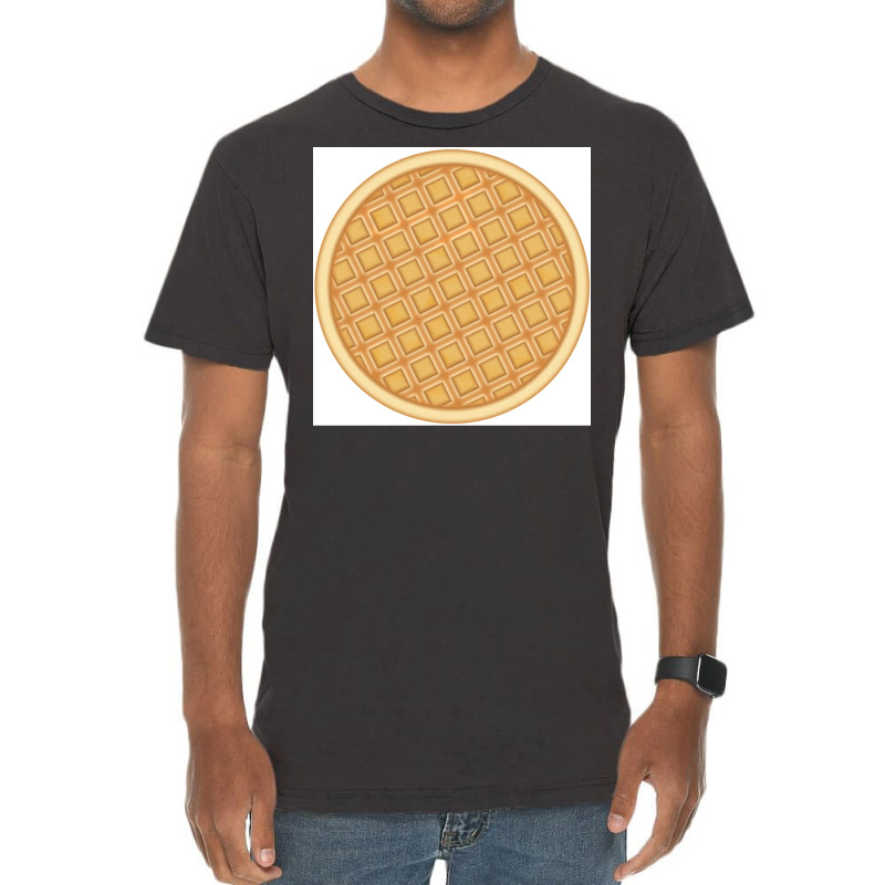 Round Waffle Poster Boy Vintage T-Shirt by pihnyadzif | Artistshot