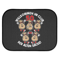 Mens Welcome To The Club Of The Old Bags Old Bag 50th Birthday T Shirt Rear Car Mat | Artistshot