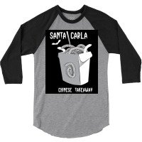 Santa Clara Chinese Takeaway Minimalist Tv Amp Design Film Amp Tv Art 3/4 Sleeve Shirt | Artistshot