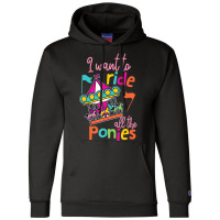 Hot Trend Carousel Horse Merry-go-round For Girls Champion Hoodie | Artistshot