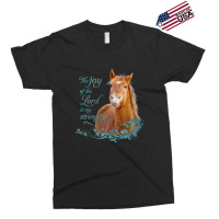 Limited Edition Christian Bible Verse Smiling Horse Exclusive T-shirt | Artistshot