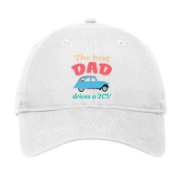 The Best Dad Drives A 2cv Adjustable Cap | Artistshot