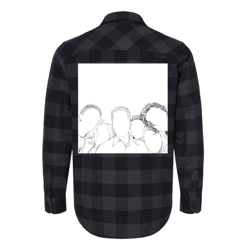 Ix27ll Be There Looking For You Tv Show Poster Flannel Shirt | Artistshot