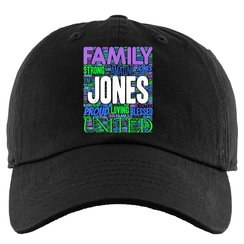 Jones Family Last Name Surname Family Reunion T Shirt Kids Cap by darrene68stu | Artistshot