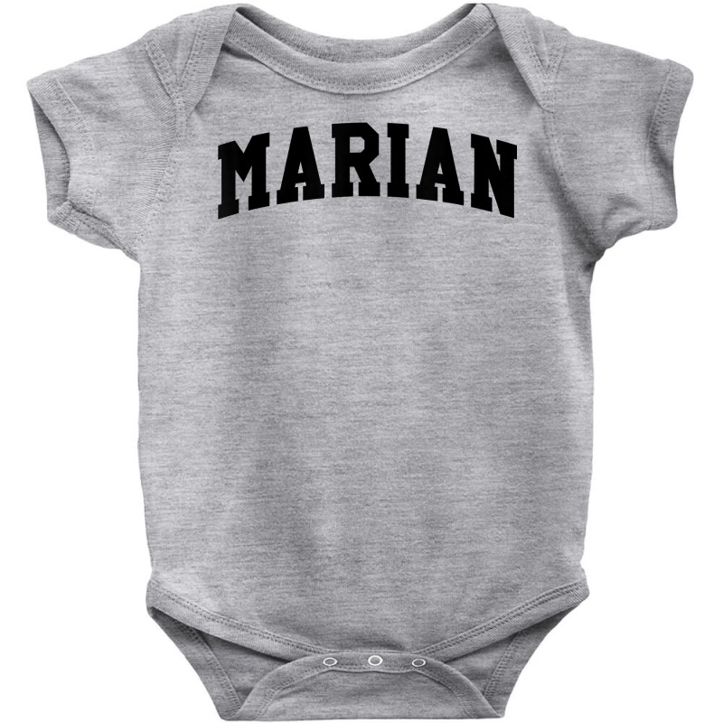 Marian Arch Retro College University Style T Shirt Baby Bodysuit by l71e1leis | Artistshot