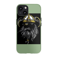 Viking Warrior Beard Power With Horned Helmet  Gift Love Iphone 13 Case | Artistshot