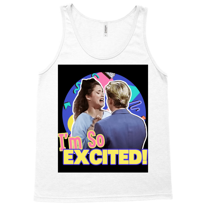 Im So Excited Poster Tumblr Tank Top | Artistshot