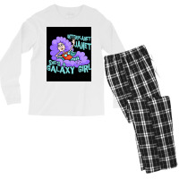 Interplanet Janet Poster Nature Men's Long Sleeve Pajama Set | Artistshot