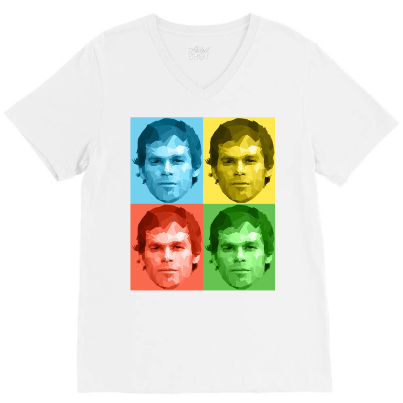 Michael Art Poster Trending V-neck Tee | Artistshot