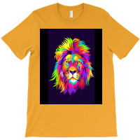 Lion King Art Classic Poster 70s T-shirt | Artistshot