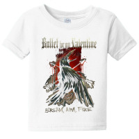 Bullet For My Valentine – Scream Aim Fire Crow Baby Tee | Artistshot