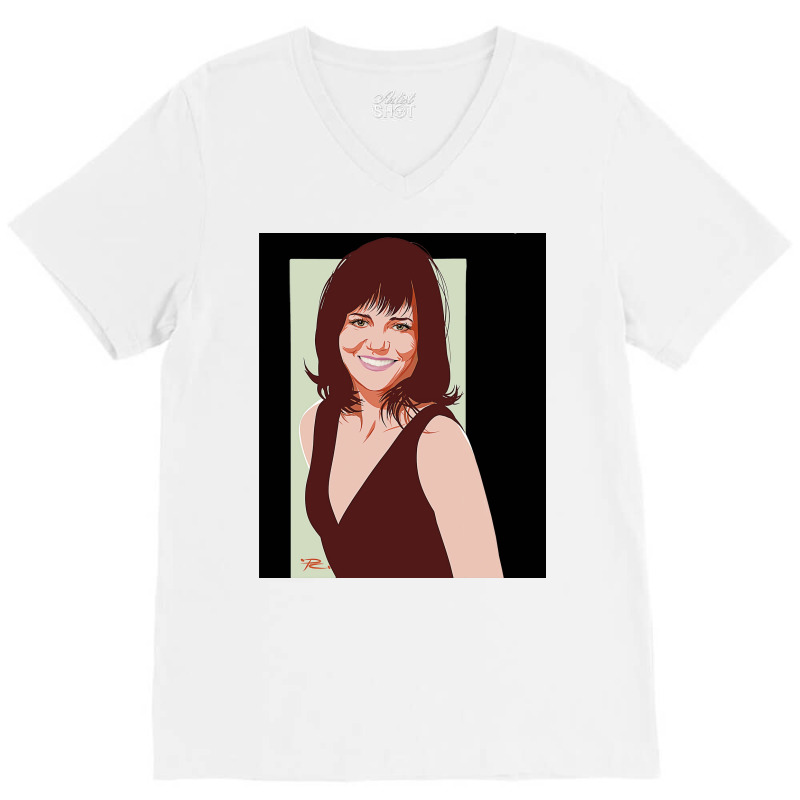 Mrs Doubtfire Poster Love V-neck Tee | Artistshot