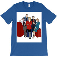 Murphy Brown Poster Blue T-shirt | Artistshot