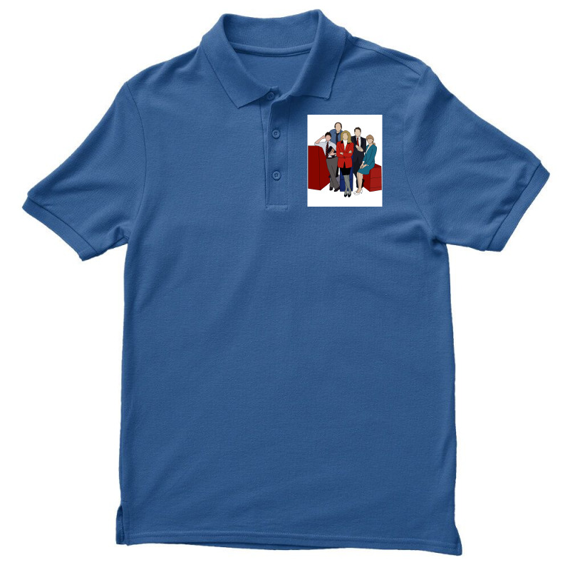 Murphy Brown Poster Blue Men's Polo Shirt | Artistshot