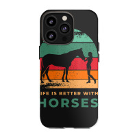 Hot Trend Equestrian Horsewoman Gallop Quote Horse For Girls Iphone 13 Pro Case | Artistshot