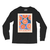 Les Agrumes L'orange Sanguine Long Sleeve Shirts | Artistshot