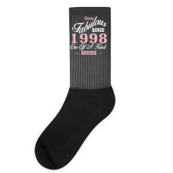 sassy fabulous since 1998 birthday gift Socks | Artistshot