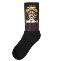 Gemini -i Am A Gemini Socks | Artistshot