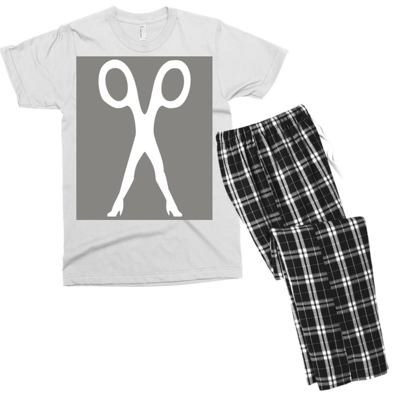 Scissor Sisters Poster Vintage Men's T-shirt Pajama Set | Artistshot