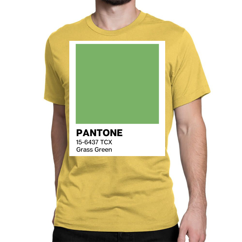 Pantone Grass Green Poster Nostalgia Classic T-shirt by tamrahzeller4 | Artistshot