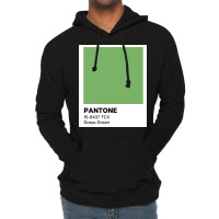 Pantone Grass Green Poster Nostalgia Lightweight Hoodie | Artistshot