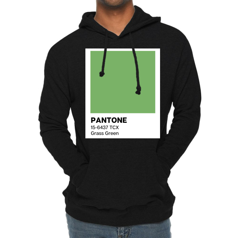 Pantone Grass Green Poster Nostalgia Lightweight Hoodie by tamrahzeller4 | Artistshot