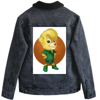 Sunni The Gummi Bears Poster Hipster Unisex Sherpa-lined Denim Jacket | Artistshot