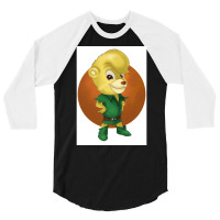 Sunni The Gummi Bears Poster Hipster 3/4 Sleeve Shirt | Artistshot