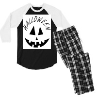 Halloween Poster Tumblr Men's 3/4 Sleeve Pajama Set | Artistshot