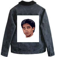 That 70s Show Fez Poster Travel Unisex Sherpa-lined Denim Jacket | Artistshot