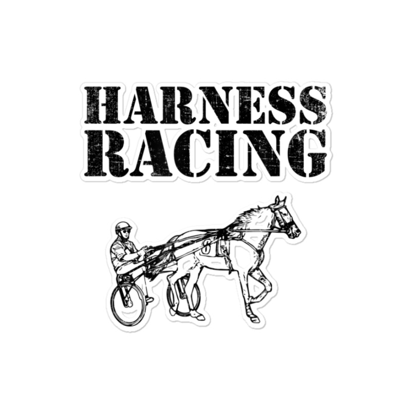 Hot Trend Harness Horse Retro, Horse Harness Racing Sticker | Artistshot