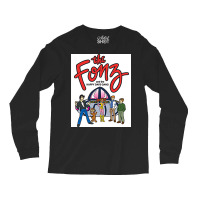 The Fonz Toon Poster Aesthetic Long Sleeve Shirts | Artistshot