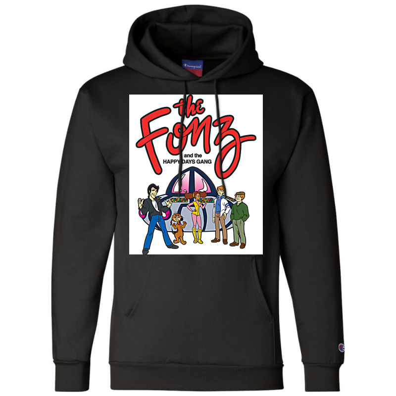 The Fonz Toon Poster Aesthetic Champion Hoodie | Artistshot