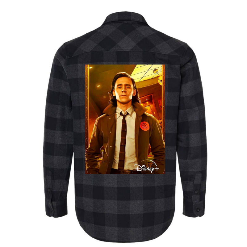 The God Of Mischief Poster Yellow Flannel Shirt | Artistshot