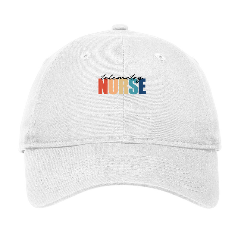 Telemetry Nurse Progressive Care Cardiac Nursing Adjustable Cap | Artistshot