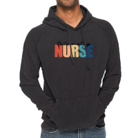 Telemetry Nurse Progressive Care Cardiac Nursing Vintage Hoodie | Artistshot