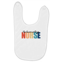 Telemetry Nurse Progressive Care Cardiac Nursing Baby Bibs | Artistshot