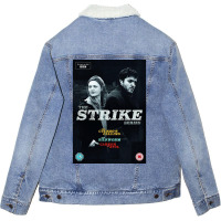 The Strike Poster Poster Love Unisex Sherpa-lined Denim Jacket | Artistshot