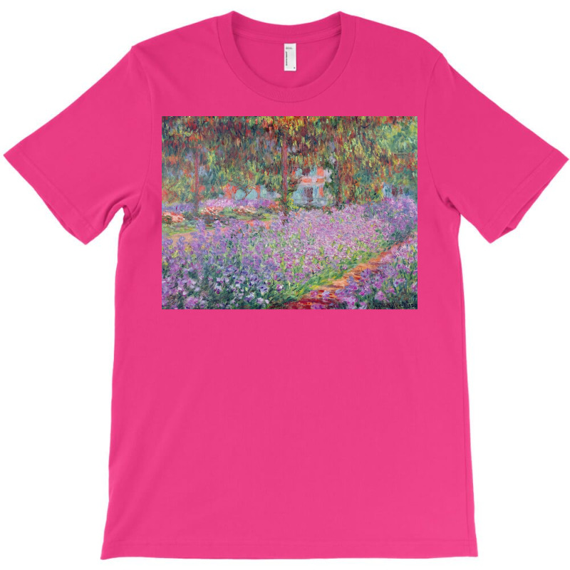 The Artists Garden At Giverny 1900 Claude Monet Poster Aesthetic T-Shirt by tamrahzeller4 | Artistshot