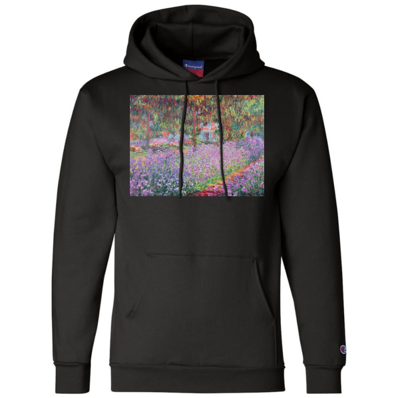 The Artists Garden At Giverny 1900 Claude Monet Poster Aesthetic Champion Hoodie by tamrahzeller4 | Artistshot