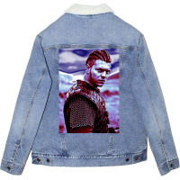 Vikings Ivar 04 Poster Cute Unisex Sherpa-lined Denim Jacket | Artistshot