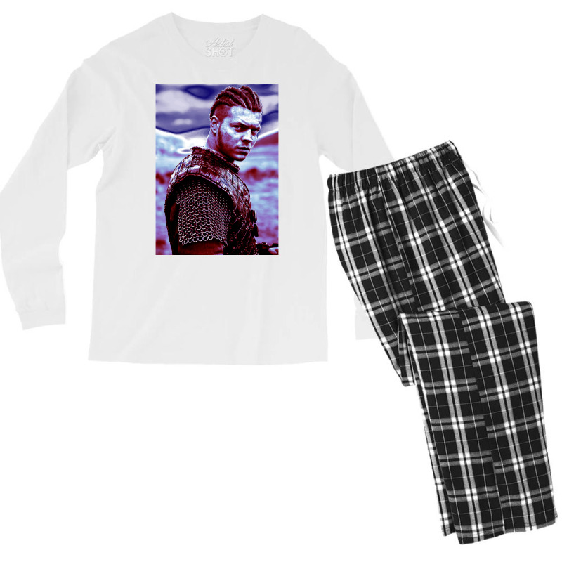 Vikings Ivar 04 Poster Cute Men's Long Sleeve Pajama Set | Artistshot