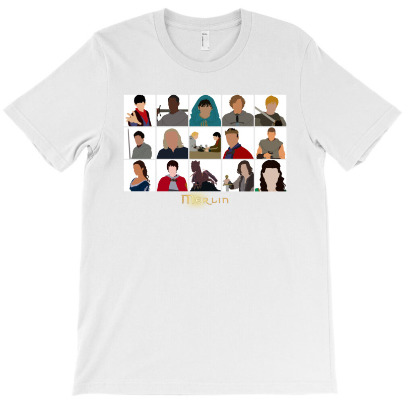 Characters Of Merlin 1 T-shirt | Artistshot