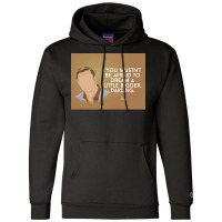 You Mustnx27t Be Afraid To Dream A Little Bigger Darling Minimalist Tv Champion Hoodie | Artistshot