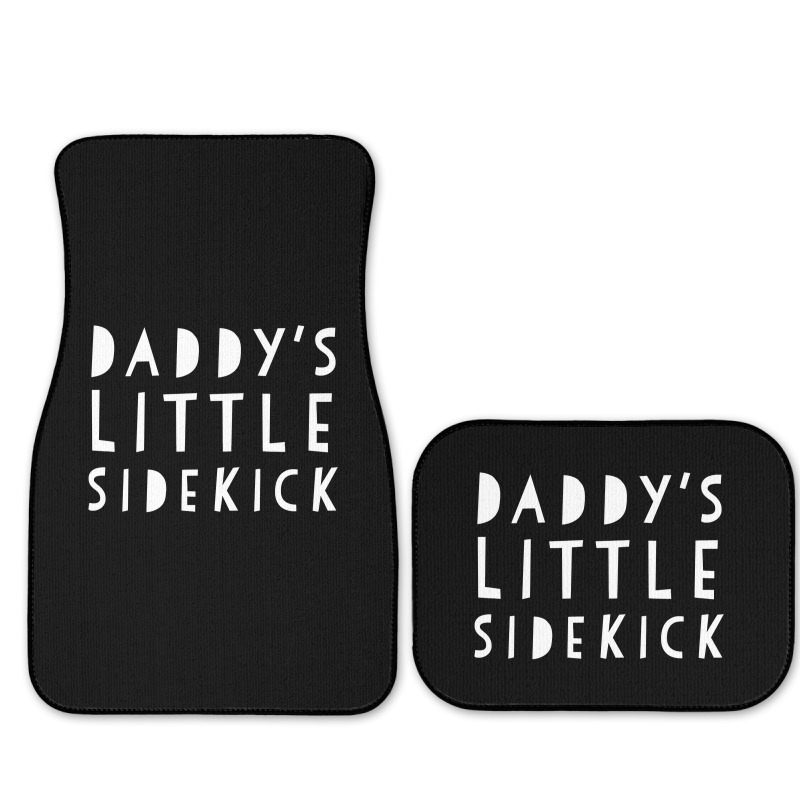 Father S Day  For Kid Boys And Girls Daddys Sidekick Full Set Car Mats by Iribe890 | Artistshot