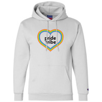 Pride Month Pride Tribe Heart Rainbow Flag Champion Hoodie | Artistshot