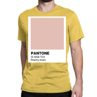 Pantone Peachy Keen Poster Love Classic T-shirt | Artistshot