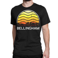 Retro Washington Bellingham Visitors Skyline Vintage Urban T Shirt Classic T-shirt | Artistshot