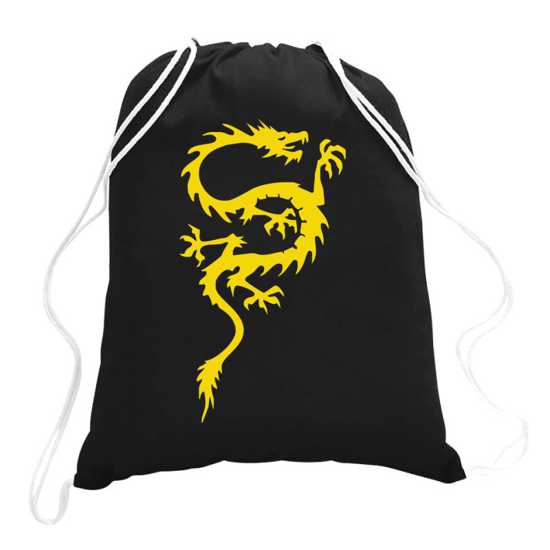 Chinese Dragon Cool Oriental Asian Kung Fu Drawstring Bags | Artistshot